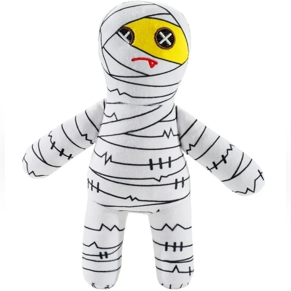 NIB Doggy Mummy Plush Squeaky Dog Toy